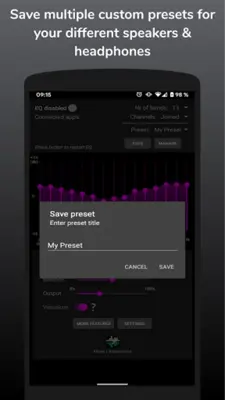 SpotEQ31 - 31 Band Equalizer android App screenshot 5